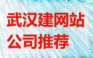 武汉建网站公司推荐