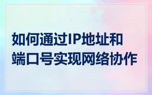 如何通过IP地址和端口号实现网络协作