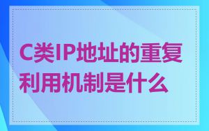 C类IP地址的重复利用机制是什么