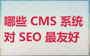 哪些 CMS 系统对 SEO 最友好