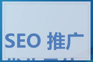 SEO 推广优化是什么