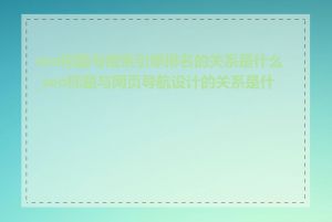 seo标题与搜索引擎排名的关系是什么_seo标题与网页导航设计的关系是什么