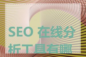 SEO 在线分析工具有哪些