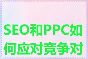 SEO和PPC如何应对竞争对手