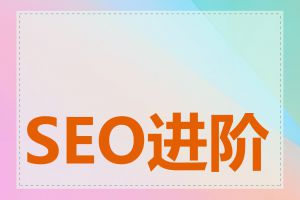 SEO进阶技巧有哪些