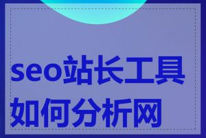 seo站长工具如何分析网站