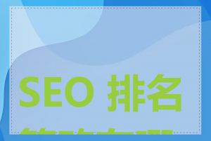 SEO 排名策略有哪些