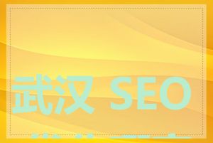 武汉 SEO 优化哪家好