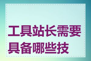 工具站长需要具备哪些技能